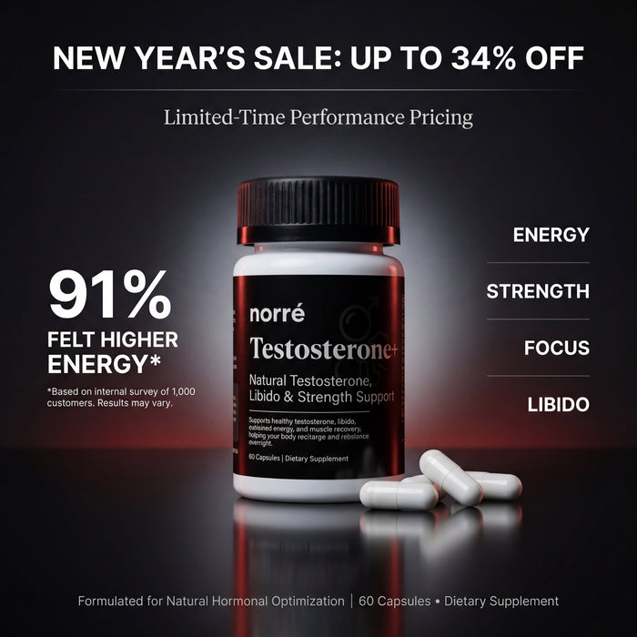 Norré Labs - Testosterone+ - 12 ingredientes