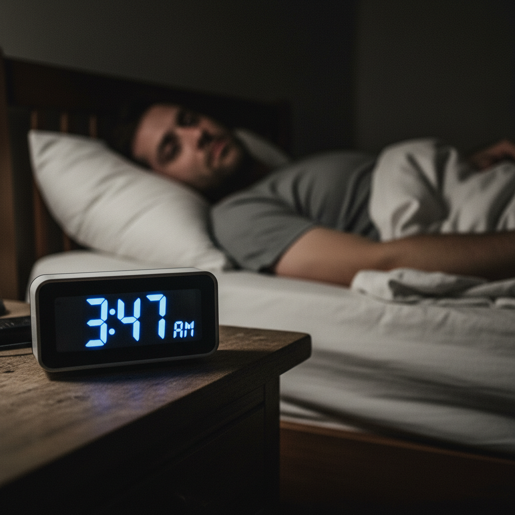 Awake at 3:47 a.m.